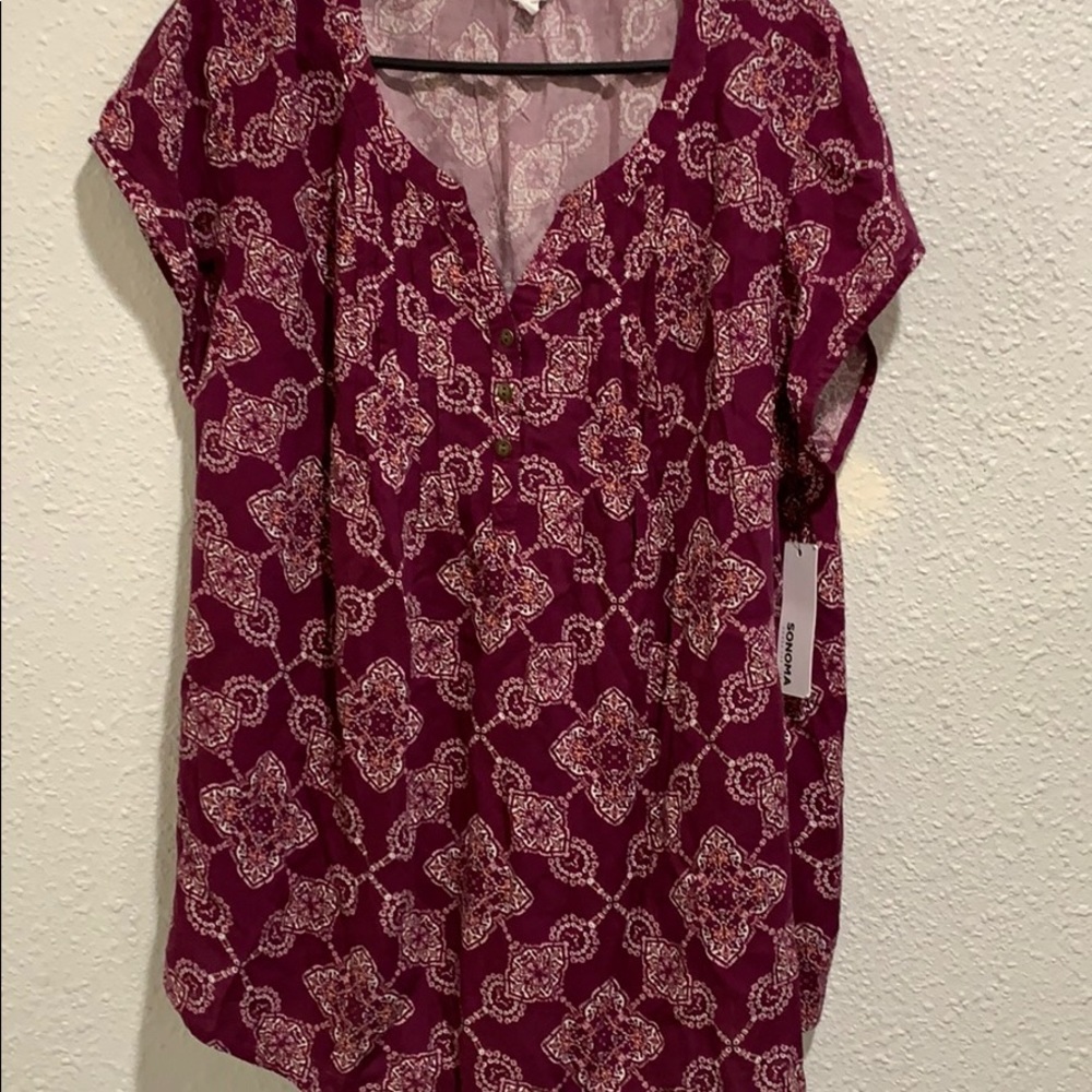 Women’s casual career blouse. NWT 2X